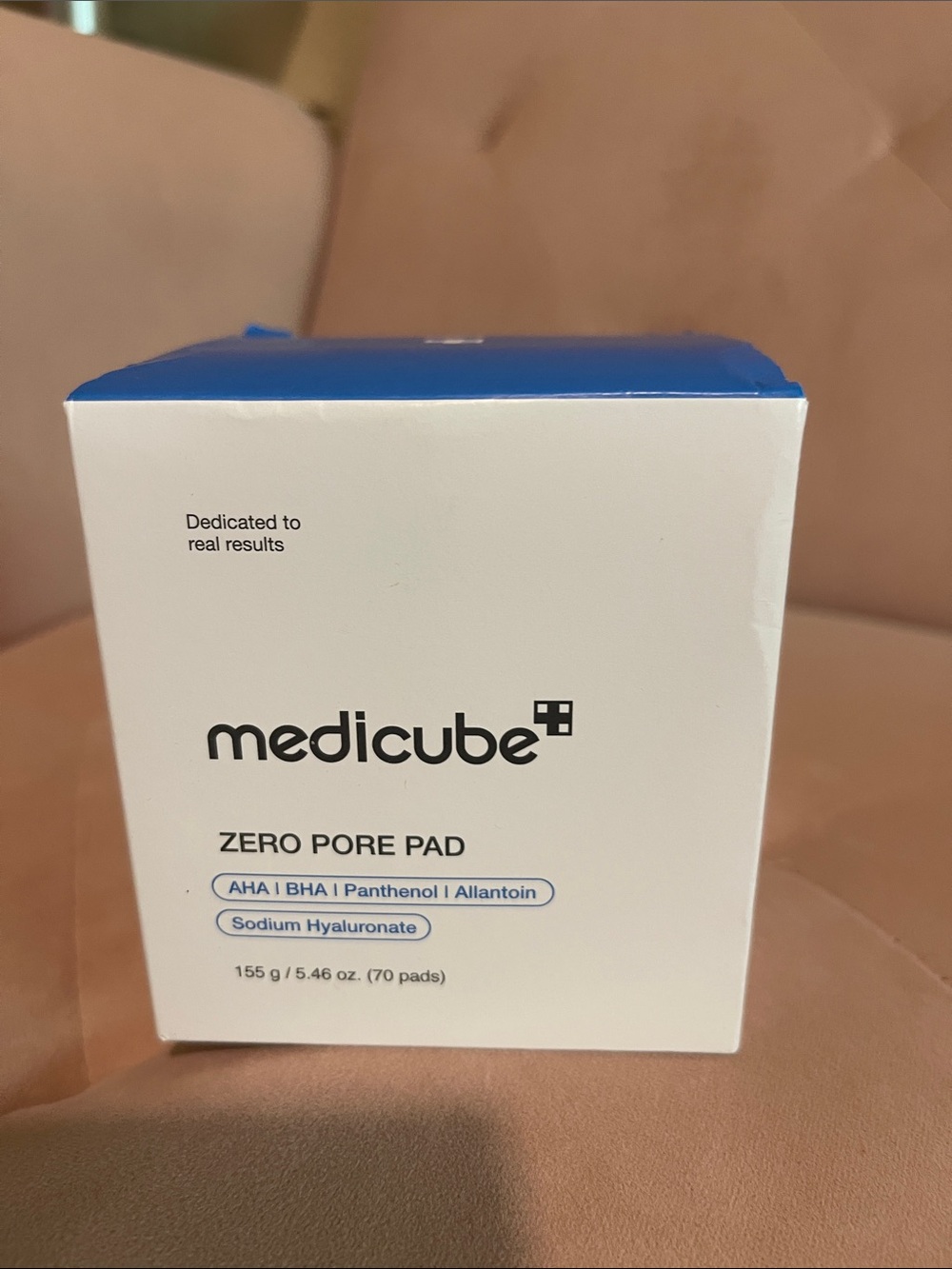 Medicube Zero Pore Pad Toner – Blue and White